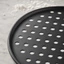Bộ Chảo Pizza Đục Lỗ DWEL, Mupti Purpose 9 / 10 / 11 / 12 / 14 Inch Khay Nướng Pizza, Đĩa Nấu Ăn Bằng Thép Carbon Tròn Chống Dính Bền Đẹp Sắc Nét & Bubbly