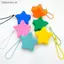 # HB # Ví đựng tiền xu bằng silicon Thiết kế sao biển di động Dây kéo để lưu trữ tai nghe Trang điểm.