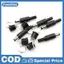 10 Chiếc 5.5mm x 2.1mm Nam DC Cắm Điện Kết Nối Vít Lo Nữ Bảng Soet