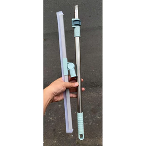 Chổi Gạt Nước Sàn Nhà Silicon 50cm - Cán Inox Cao Cấp, chổi vệ sinh cửa kính