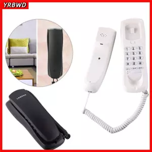 Điện thoại có dây YRBWD, Điện thoại có dây để bàn cố định, Điện thoại cầm tay gắn tường nhỏ gọn Điện thoại gia đình Văn phòng tại nhà