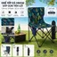 Ghế Xếp Gọn Chống Nước Ngoài Trời - Ghế Cắm Trại, Câu Cá, Picnic Kèm Túi Đựng Tiện Lợi