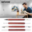 GETVOW 6 Dụng cụ dây hai đầu, Điêu khắc chấm bằng tay cầm bằng gỗ đỏ Bộ điêu khắc đất sét chuyên nghiệp, di động để làm dụng cụ đất sét chi tiết tinh xảo Dụng cụ mô hình điêu khắc