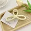 Phiên Bản Hàn Quốc Sang Trọng Cao Cấp Niche Thiết Kế Nơ Cá Mập Kẹp Văn Học Đơn Giản Mặt Sau Đầu Kẹp Tóc Phụ Kiện Tóc