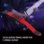 Dây đàn guitar giảm chấn âm, quấn phím phong cách punk, muter 7 dây cho guitar 7 dây
