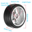 4 65mm 12mm Hex 1 / 10 RC Drift Lốp và Bánh xe nhôm cho Tamiya Traxxas HPI KYOSHO XV02 XV01 TT01 TT02 Ta06 PTG2 A959 Ptg2 Kyosho
