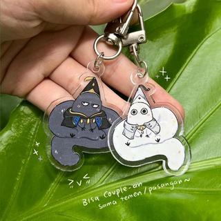 Gantungan Kunci Unik Witch Hat Atelier, Olriggio dan Qiffrey! Cocok banget buat Couplean atau Bestian!Hadiah Unik I