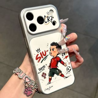 Ốp lưng họa cầu thủ James số 10 cartoon dễ thương vỏ phủ da chống trầy máy điện thoại iPhone iPhone 12/13/14/15/16ProMax
