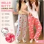 Quần dài Hello Kitty dành cho nữ mùa hè dáng rộng vừa vặn Đế ngủ mềm