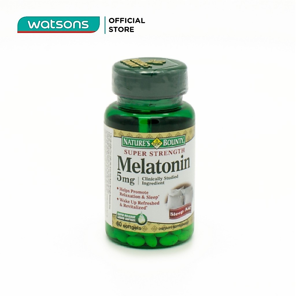 Thực Phẩm Bảo Vệ Sức Khỏe Hỗ Trợ Điều Hòa Giấc Ngủ Pharmekal Melatonin 5Mg 60 Viên