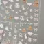 Sticker SHIN, Mèo, Cún Trang Trí Móng Nail, Dán Điện Thoại Ip17, Sticker nổi 5D, Màu Sắc