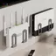 HL Router Hộp Bảo Quản Treo Tường Tivi Bộ Top Hộp Đựng Quản Lý Cáp Ra Trang Trí Nhà Phòng Khách Giải Pháp LMWU