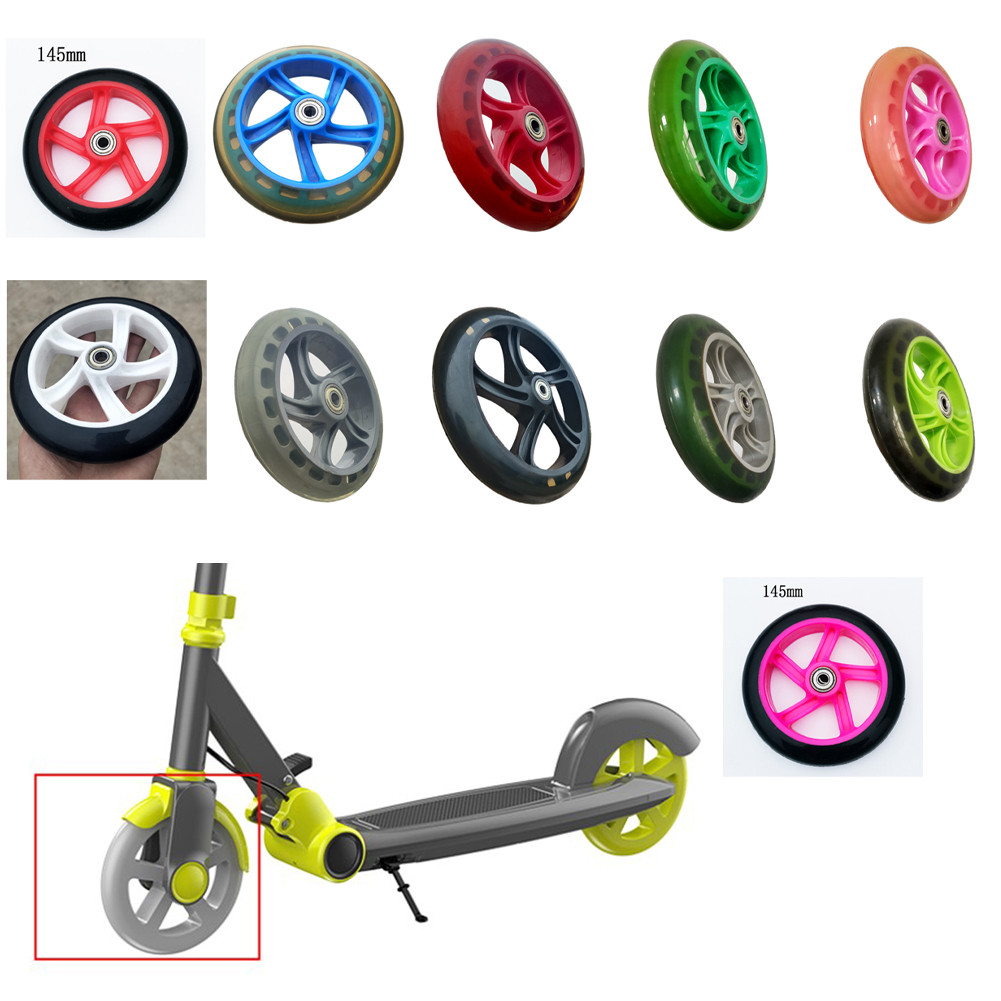 Bánh Xe Trước 6 inch Kèm Vòng Bi 145mm Chuyên Dùng Cho Xe scooter