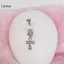 LUImo Dainty Chữ Thập Bụng Nút Nhẫn 14G Không Gây Dị Ứng Rốn Xuyên Trang Sức Cơ Thể Xuyên Cho Nữ Bé Gái SBS