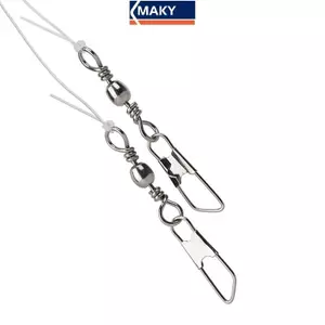 MAKY Móc Câu Cá Chien Lông Bạch Tuộc Phát Sáng Trong Bóng Tối Hạt Dây Móc 5 Móc / Dây Treo Bộ Câu Cá VN