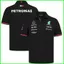 PS1 2022 F1 Mercedes AMG Petronas Team Polo Áo Thun Áo Thể Thao Tee Tay Ngắn Plus Kích Thước Unisex SP1