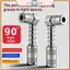 Vòi phun dầu mỡ chống rò rỉ điện 90 độ Thép hợp kim cho bôi trơn máy xây dựng không gian N.