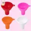 Phễu silicon rộng 8CM Phễu đậu Phễu sữa đa chức năng cỡ lớn Rò rỉ dầu Phụ kiện nhà bếp ELWW
