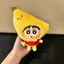 HK1 Crayon Shin-chan Bochan Nohara Shinnosuke Plushie Anime Merch Dễ Thương Sang Trọng Cotton Túi Búp Bê Charm KH1