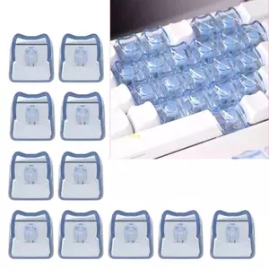 Btsg Clear 1U Keycaps Độ bền lâu được tối ưu hóa để gõ và chơi game