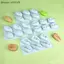 {AKIN} Khuôn làm bánh silicon 6 khoang Khuôn hình hạt cà phê để làm bánh Mousse sô cô la DIY Dụng cụ làm bánh Nonsti Sử dụng tại nhà {a}