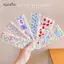 AqToCna Sweet Summer Floral Đan Bé Gái Với Magic Stier Và Bangs Design AqToCna