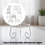 Bộ Đế Sắt Đương Đại Đa Năng SA Cho Quả Cầu Pha Lê Đế Trang Trí Di Động Với Lớp Phủ Chắc Chắn