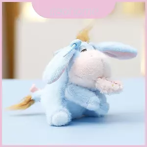 Hình con lừa sang trọng mềm mại có móc khóa cho phụ kiện quà tặng và túi xách cho bé gái
