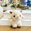 Giả Tân Cương Cừu Nhỏ Sang Trọng Móc Khóa Búp Bê Cừu Dễ Thương Mặt Dây Chuyền Đồ Chơi Nhồi Bông Mềm Văn Hóa Sáng Tạo Lưu Niệm Cho Bạn Bè