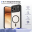 Ốp lưng Honor 600 Pro 5G Vỏ từ tính trong suốt mờ cho vỏ điện thoại Honor 600 Pro 5G