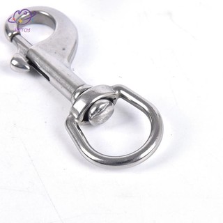 HFTOY Bu lông bằng thép không gỉ Snap Hook Clip Lặn Singel Hook BCD Phụ kiện Dụng cụ ~