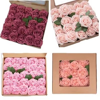 Bán Mới Hoa Hồng Nhân Tạo Hoa Bọt Hoa Hồng Giả Bó Hoa Cưới Trung Tâm Trung Tâm Ngày Của Mẹ Quà Tặng Lễ Tình Nhân