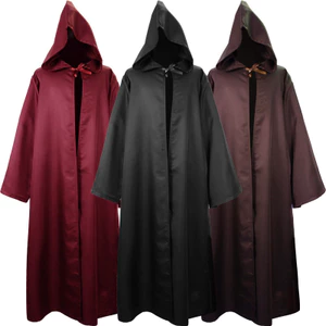Chiến Tranh Giữa Các Vì Sao Cos Jedi Hiệp Sĩ Áo Choàng Halloween Trẻ Em Người Lớn Phù Thủy Trang Phục Cosplay Áo