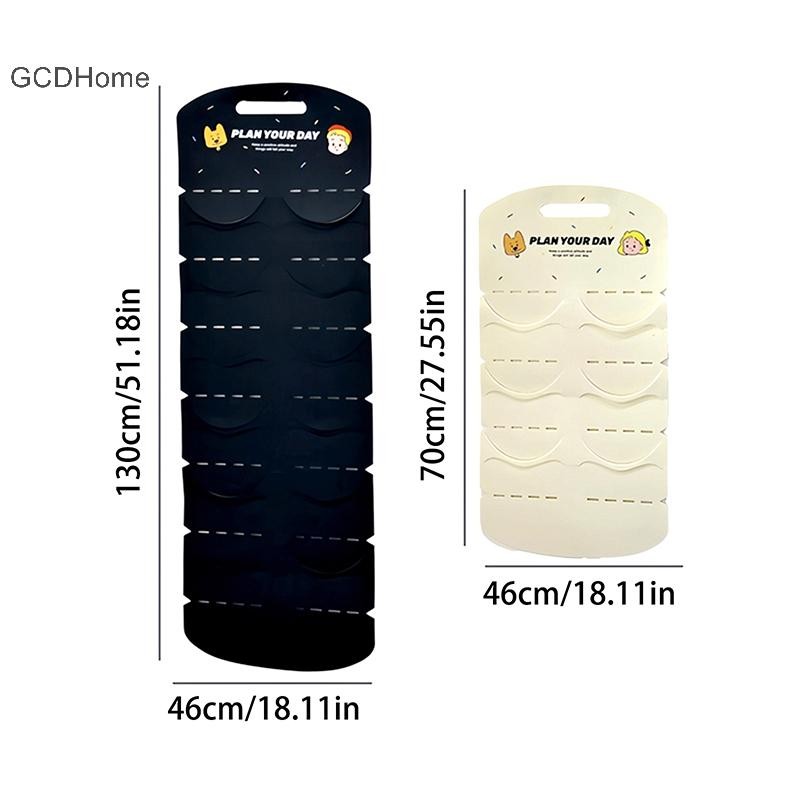 GCDHome Nỉ Mũ Tổ Chức Bao Lưu Trữ Móc Treo 6 / 12 Túi Mũ Hiển Thị Giá Đa Năng Dung Tích Lớn Cho Cửa Tường Tủ Quần Áo HOT