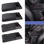 Bộ mở rộng hộp tay vịn ô tô JKDESIGN, có giá đỡ cốc Hỗ trợ khuỷu tay Tấm lót tay tự động, Hộp lưu trữ đa chức năng nâng cao thời trang Bảng điều khiển trung tâm Đệm tựa đa năng — ảnh 4