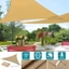 Tấm che nắng tam giác DARON, Kích thước 3x3x300cm có dây che nắng chống nước, Cơ sở ngoài trời Bóng râm di động hình tam giác bền bỉ Cắm trại