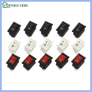 POP 15 Chiếc Công Tắc Chuyển Đổi Mạnh 2 Pin 2 Vị Trí Thuyền Thiết Kế Công Tắc Nguồn Rocker