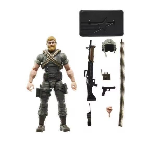 Hàng sẵn có Hasbro Hasbro GIJOE Lực lượng đặc biệt Swing Dance Retro Thẻ treo tường Phiên bản 20cm Nhân vật hành động