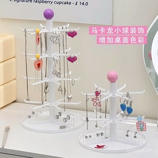 [Móc Khóa] Cô Gái Trái Tim Trang Sức Trưng Bày Chân Đế Trang Sức Gia Đình Bông Tai Nhẫn Đồng Hồ Kệ Vòng Cổ Để Bàn Hộp Bảo Quản WLSI
