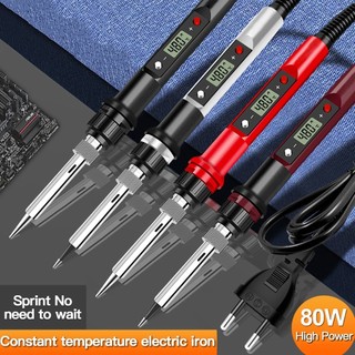 Mỏ Hàn Điện Tử LCD 80W Công Suất Cao, Dùng Nguồn 220V, Điều Chỉnh Nhiệt Linh Hoạt, An Toàn,Tiện Lợi Cho Người Sử Dụng