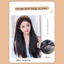 JUIC Curly Headband, Hair Extension Natural Hairpieces Tổng hợp, Dễ thương hình chữ U dài gợn sóng Tóc giả Kẹp nữ