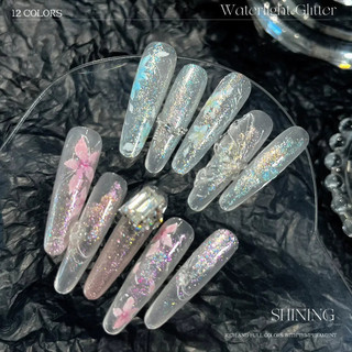 XEIJAYI Waterlight Long Lanh Series Gel Móng Tay Flash Elf Nhiều Màu Sắc Vỡ Kim Cương Quang Trị Liệu Keo Móng Tay Nghệ Thuật Làm Móng Tay Cho Tiệm Làm Móng Tay