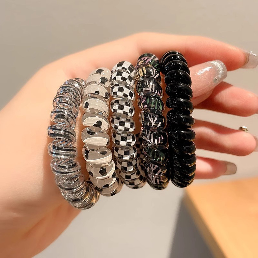 Dây buộc tóc co giãn bền cho nữ và bé gái
