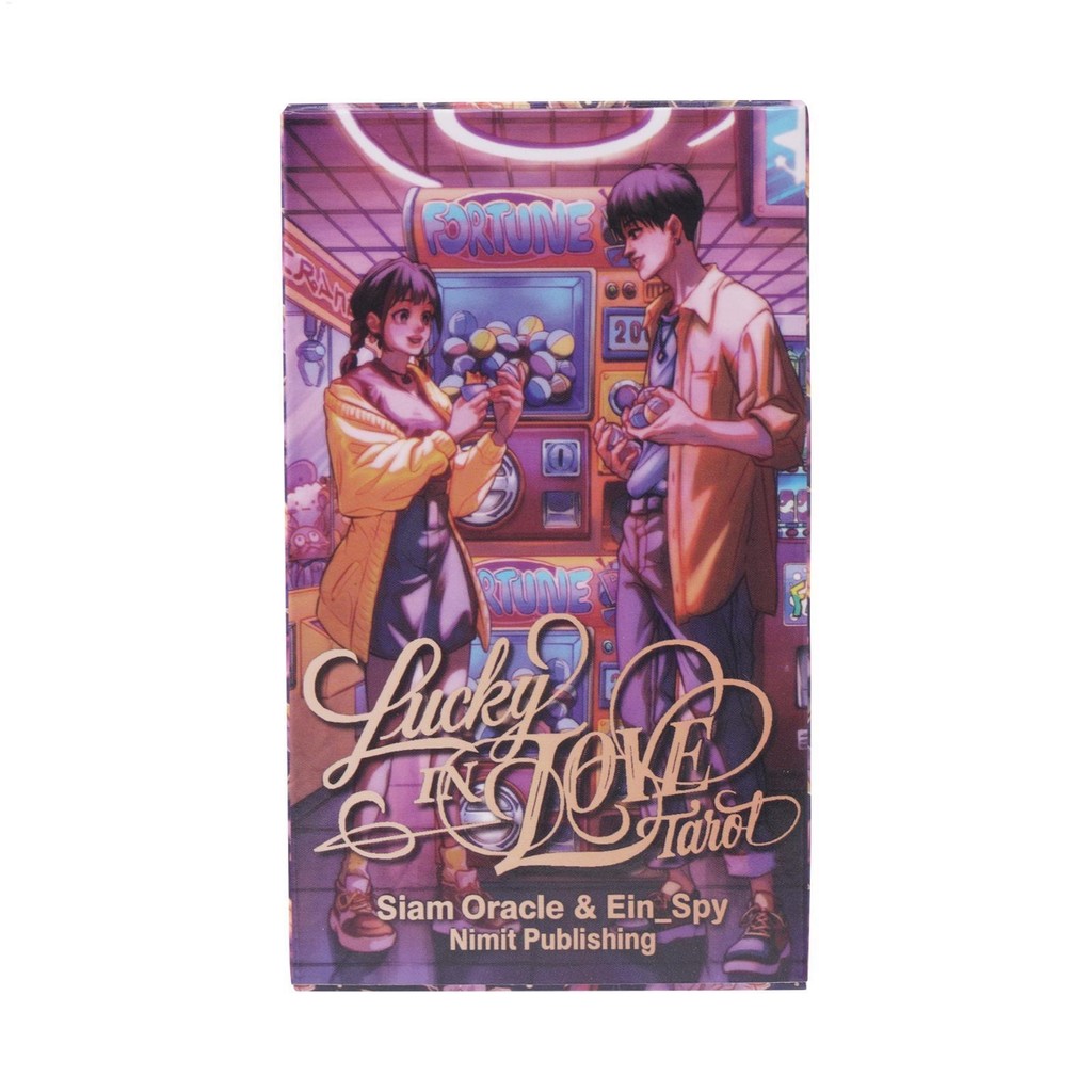 Lucky In Love Tarot Deck Lãng Mạn Tình Yêu Tình Yêu Thẻ Tarot Ngôi Sao Cổ Điển Vận May Kể Đồ Chơi saixit2vn