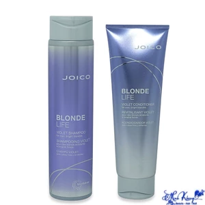Dầu gội xả tím khử sắc tố vàng Blonde Life Violet Joico 300ml/250ml [ MK ]