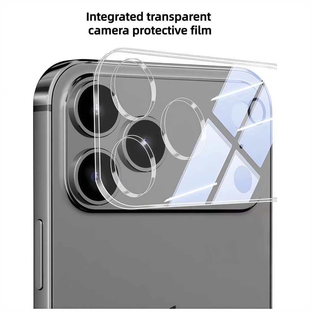 Phim bảo vệ camera điện thoại di động trong suốt độ phân giải cao cho iPhone 17 16 15 11 12 13 14 Pro Max Air 15 16 plus Phim bảo vệ màn hình ống kính cho ống kính máy khoan flash