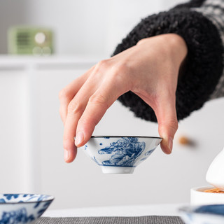 Chén Sứ Cảnh Đức Dáng Nón Dùng Uống Trà