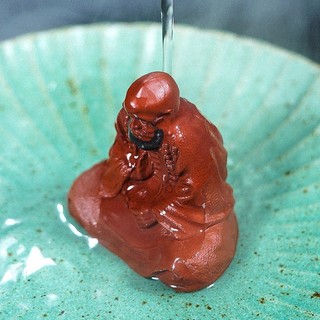 Tượng Tử Sa Bồ Đề Đạt Ma Đại Hồng Bào (Đồ Chơi Bàn Trà)