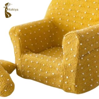 Tư Thế Chụp Ảnh Trang Trí Ghế Sofa Nhỏ Cho Bé Gái 0-3 Tháng Tuổi Bé Trai