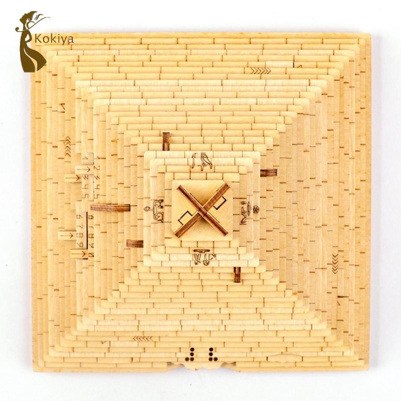 Quest Pyramid Puzzle Box tư duy trò chơi xếp hình để tương tác Lễ hội Hoạt động Tiệc giải trí